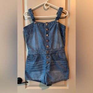 American Rag Cie overall button down shorts 5